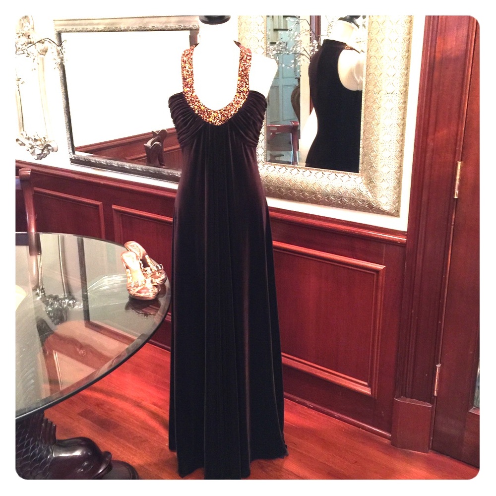Velvet Gown